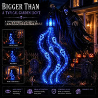 GraveGlow™ Harvester 🎃💀 — Eerie Light for Halloween Nights